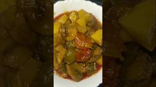 Cooker wali quick mashroom food recipe subscribe my channel [upl. by Yecart]