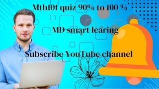 MTH101 Quiz No 4 100 correct answers vu nth101 quiz 4 solution virtual University Mcqs calculus [upl. by Kolodgie743]