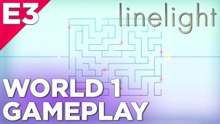 5 Minutes of LINELIGHT Gameplay from E3 2016s Indiecade Booth [upl. by Furey]