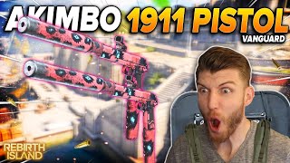 Using The Akimbo 1911 and Riot Shield On Rebirth Island Best Akimbo Class  Call of DutyWarzone [upl. by Magill]