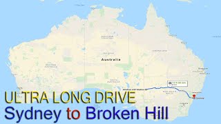 Sydney to Broken Hill  A Complete Real Time Road Trip [upl. by Akeryt515]