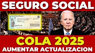 SEGURO SOCIAL COLA 2025 PREVISIÓN  ACTUALIZACIÓN SEPTIEMBRE 2024 [upl. by Bostow]