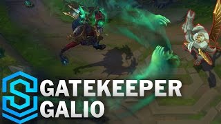 NEW Gatekeeper Galio vs OLD Legendary Skin Comparison All Abilities Rework 2017 League of Legends [upl. by Hurff]