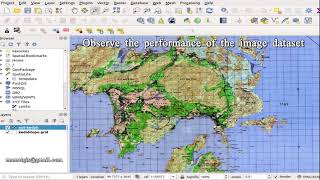 Loading large Geotiff In QGIS [upl. by Fox878]