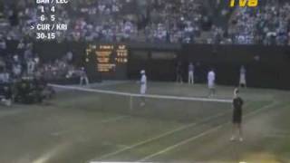 Wimbledon 2009 Senior Gentlemen  BahramiLeconte vs CurrenKriek [upl. by Gulgee]