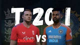 T20 i INDIA VS ENGLAND CRICKET24 cricket24 shorts gaming live cricket india [upl. by Fanchan]