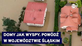 Oblicza powodzi na południu Polski Zalane Międzyrzecze Dolne okiem drona TVN24 [upl. by Daahsar210]