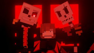 To The Bone  Underfell Ver  Undertale AU Minecraft Animation  Song By JT Music [upl. by Mesics]