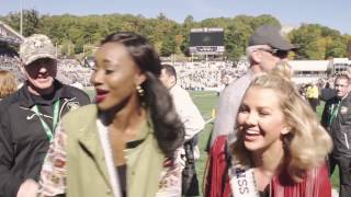 Miss USA 2016 Deshauna Barber Heads to West Point [upl. by Ebenezer179]