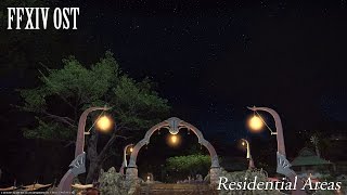 FFXIV OST Residential Map Night Theme  Where the Hearth Is [upl. by Airdnola929]