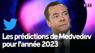 Quatrième Reich guerre civile Les prédictions délirantes de Dmitri Medvedev pour 2023 [upl. by Rena]