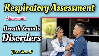 How to Assess Respiratory system  Auscultating Abnormal sounds percussion amp Palpation of chest [upl. by Nowd]