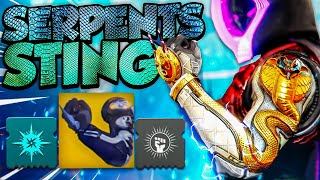 Liars Handshake Serpents Sting Hunter Arc 30 Build  Destiny 2 Season Of Plunder [upl. by Linell]