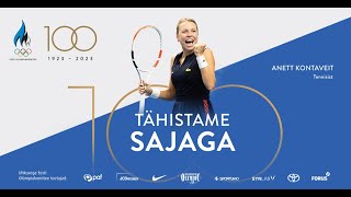 Tähistame sajaga Anett Kontaveit [upl. by Margarethe]