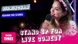 Stand Up for Live Comedy  BIRMINGHAM  Behind The Scenes [upl. by Dirtsa]