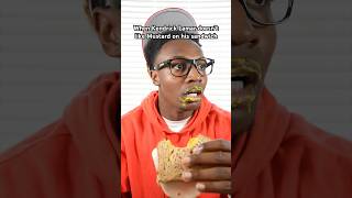 When Kendrick Lamar doesn’t like Mustard on his sandwich  shorts [upl. by Aivato]