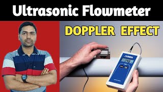 Doppler Effect  Ultrasonic flowmeter  Ultrasonic flowmeter Doppler Effect  Doppler Effect हिंदी [upl. by Adalard717]