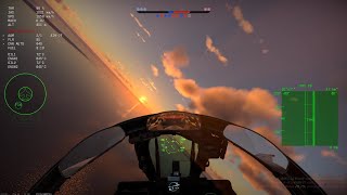 Warthunder Sim Dogfights F4EJ Kai Phantom II [upl. by Eceirehs]