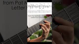 Have You Heard  Pat Metheny Solo Guitar Tab [upl. by Anirav]