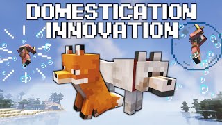 DOMESTICATION INNOVATIONКРУТЫЕ ЧАРЫ ДЛЯ ВАНИЛЬНЫХ МОБОВОБЗОР МОДА НА МАЙНКРАФТ 1182 [upl. by Englebert]