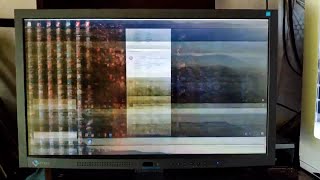 Eizo EV2333W 23quot FullHD Monitor picture problem  issue [upl. by Linnet]