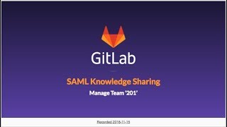 SAML Knowledge Sharing Manage 201 [upl. by Odraboel34]