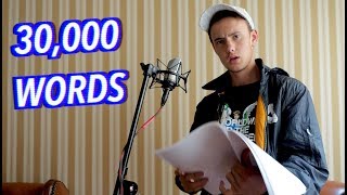 30000 Word Rap Song WORLD RECORD [upl. by Marcelle12]