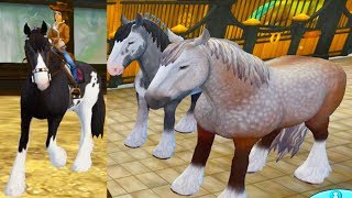 All My Clydesdales  Buying 3 New Horses in Star Stable Horse Video [upl. by Hilliard553]