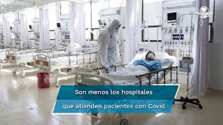 Ocupación hospitalaria por Covid19 en CDMX llega al 25 hay 999 pacientes [upl. by Killam432]