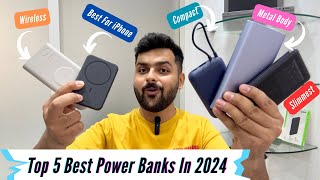 Top 5 Best Power Banks To Buy In 2024 [upl. by Amelina437]