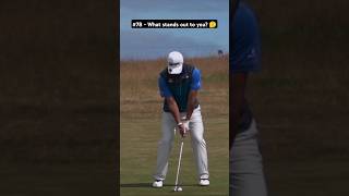 Key Body Movement Golf Swing Slow Motion Iron [upl. by Devora495]