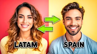 Latin Spanish vs Castilian Spanish ✅ Different words in Spain and Latin America [upl. by Morehouse852]