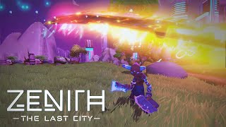 Zenith The Last City  VR MMO Launch Date Trailer [upl. by Arbmahs]