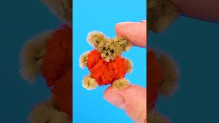 Pipe Cleaner Teddy Bear  How To Make [upl. by Derr894]