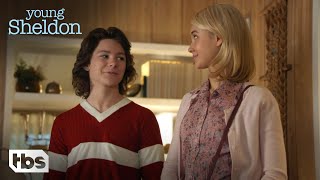 Veronica Stays With Georgie And The Coopers Clip  Young Sheldon  TBS [upl. by De Witt948]