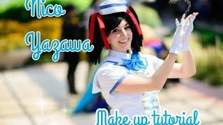 ･ﾟ✧ Nico Yazawa Cosplay Makeup Tutorial σ≧▽≦σ [upl. by Isnyl]