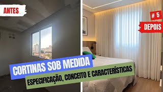 EP 5  Cortinas sob medida para quarto com blackout [upl. by Aicsile253]