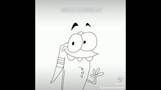 Catscratch Waffle Is A Gray Cat In Speedpaint [upl. by Vogeley607]