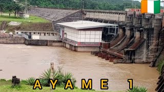 Le Barrage Hydroélectrique DAyamé 1 En Côte dIvoire 🇨🇮 [upl. by Nnylakcaj]