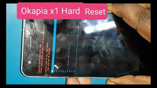 Okapia X1 Hard ResetOkapia Pin Pattern Unlock [upl. by Corron]