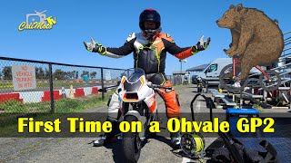 First Time Riding an Ohvale GP2 [upl. by Anav899]