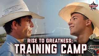 John Crimber and JB Mauney Training Camp Rise to Greatness  PBR [upl. by Adnot]