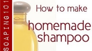 How to Make Homemade Shampoo  Soaping101 [upl. by Pahl797]