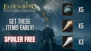 Elden Ring Shadow of the Erdtree DLC  Early Larval Tear amp Ancient Dragon Smithing Stone Locations [upl. by Ardekahs967]