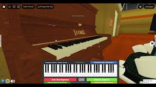 Roblox Piano GigaChad Theme SHEET AT 50 SUBCRIBER [upl. by Tessi546]