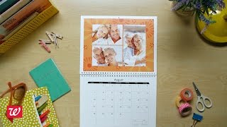 Create Personalized Wall Calendars at Walgreens [upl. by Daph905]