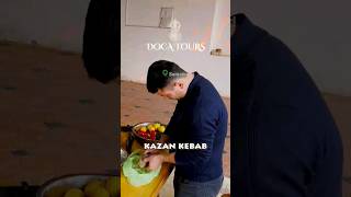 How to cook Uzbek food like a pro – Kazan Kebab ǀ shorts ǀ uzbekfood ǀ kebab ǀ docatours [upl. by Walliw358]