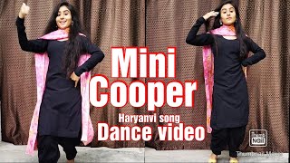 Mini Cooper  cute jaatni  Dance video  Soyab CAnnu kadyan  New haryanvi song 2023 [upl. by Raynard368]