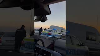 Accident pe giratoriul suspendat de la Păulești [upl. by Ainevul]