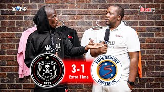 Mfundo Vilakazi Must Learn From Maswanganyi  Orlando Pirates 31 Supersport United  Junior Khanye [upl. by Alyss784]